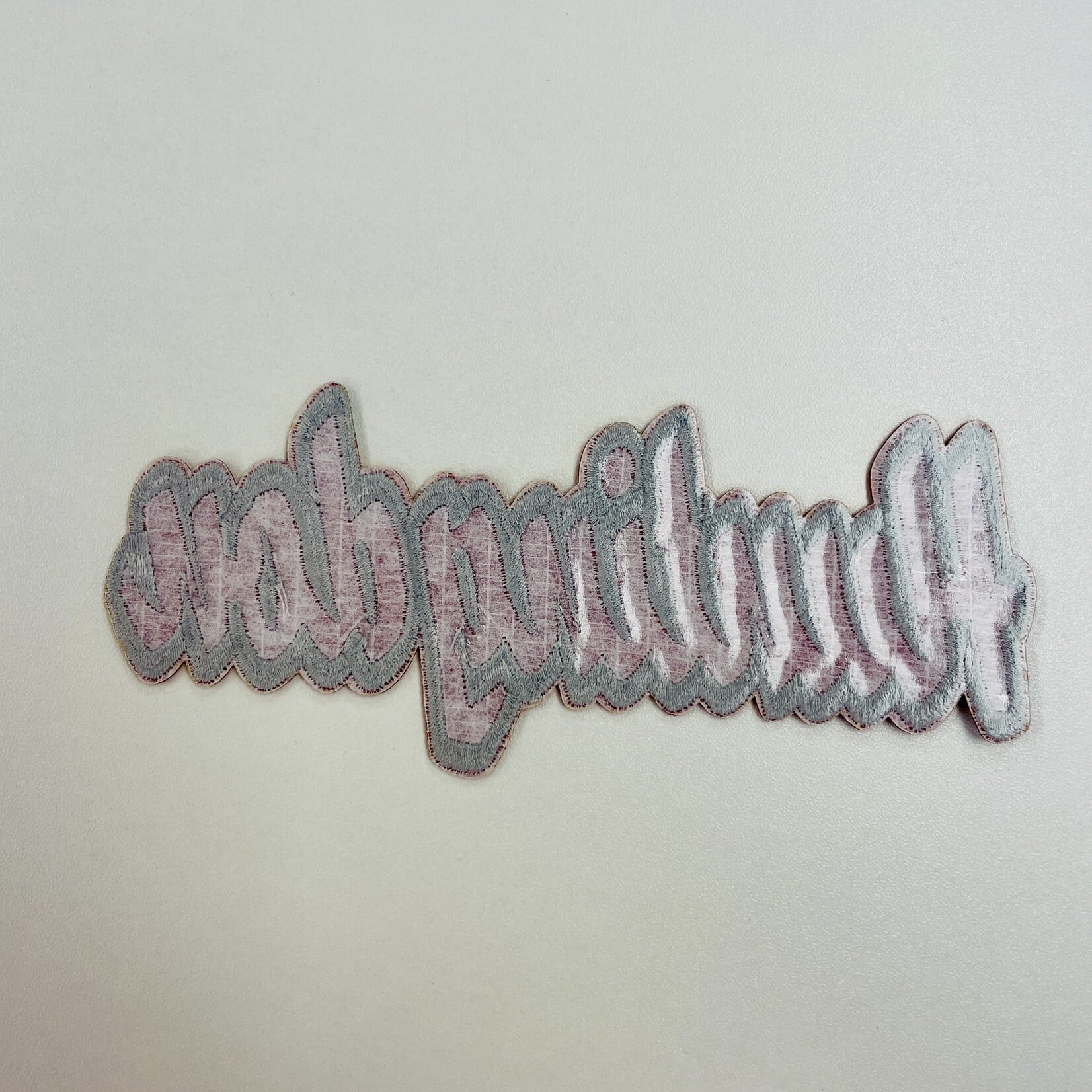 Embroidered Iron On Patch 4" Wide