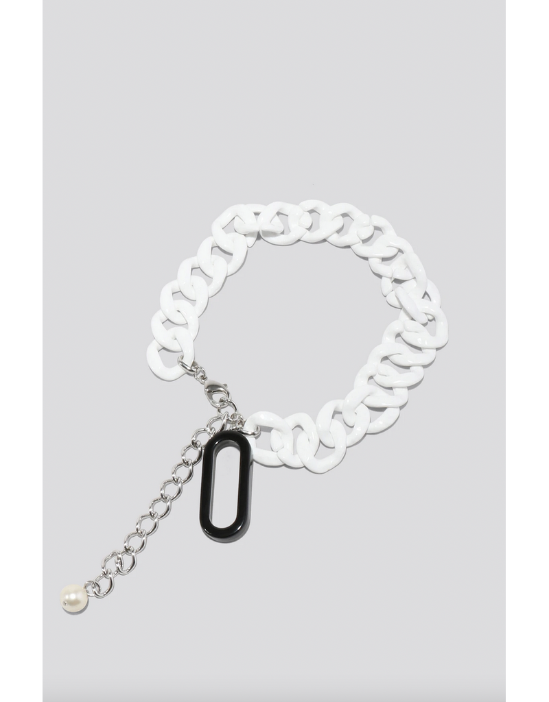 Rachel Comey Mini Pezzi Necklace White