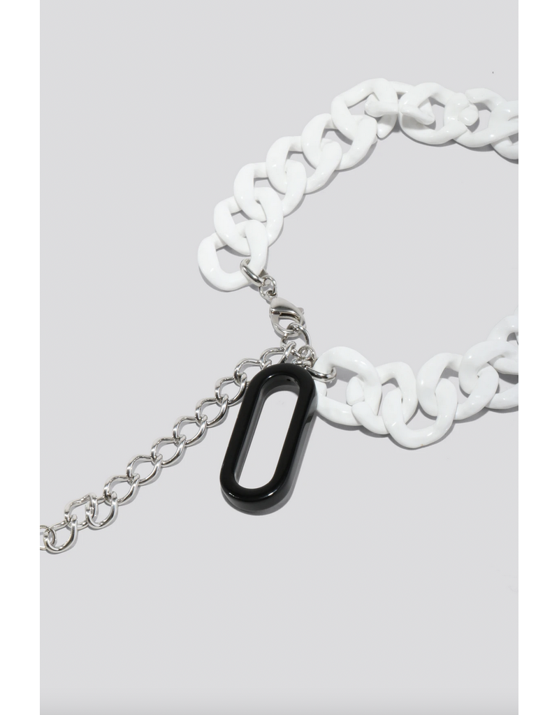 Rachel Comey Mini Pezzi Necklace White