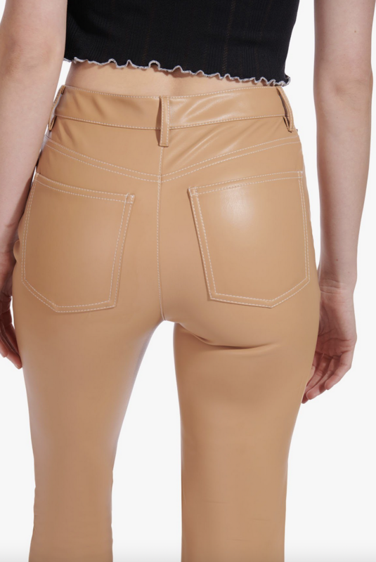 ELLIOT VEGAN LEATHER PANT - Roan