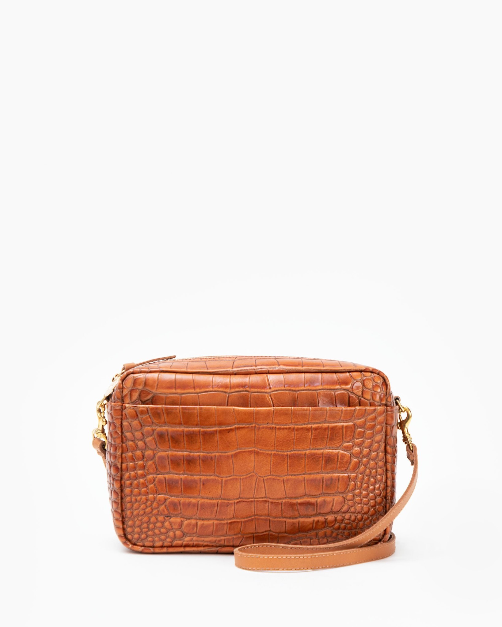 Marisol Cuoio Croco Crossbody