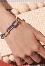 Link Bracelet - Gold/Midnight
