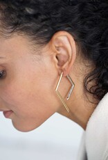 Yana Asymmetric Drop Earrings