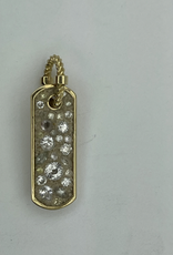 Long Small Tag Pendant