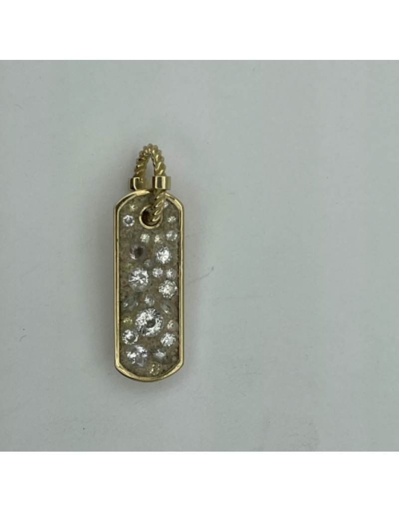 Miles McNeel Long Small Tag Pendant