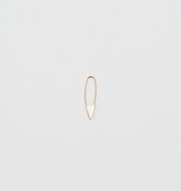MINI TRIANGLE SAFETY PIN EARRINGS
