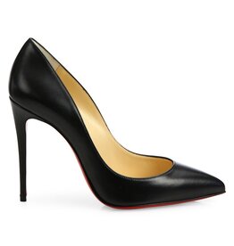 Christian Louboutin PIGALLE FOLLIES 100 NAPPA SHINY BLACK