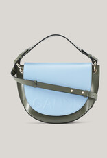 Ganni BANNER SADDLE BAG