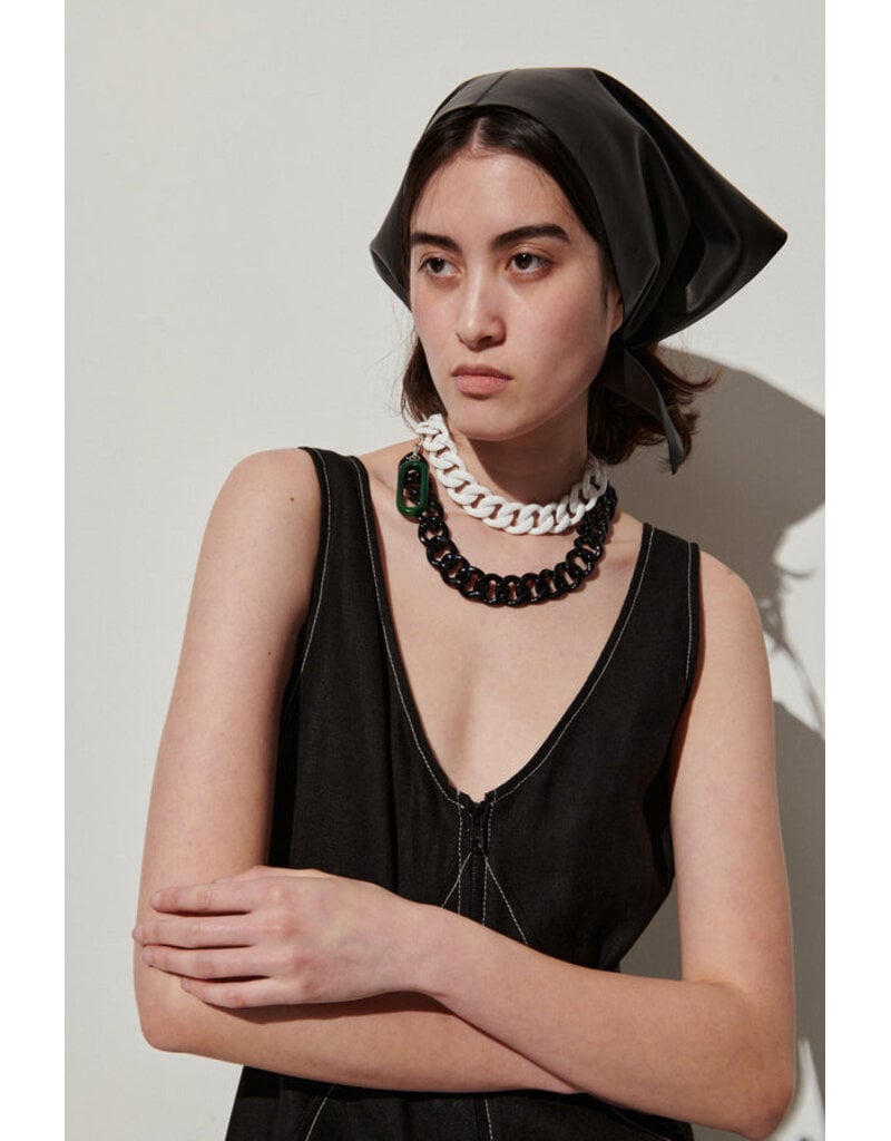 Rachel Comey Mini Pezzi Necklace White