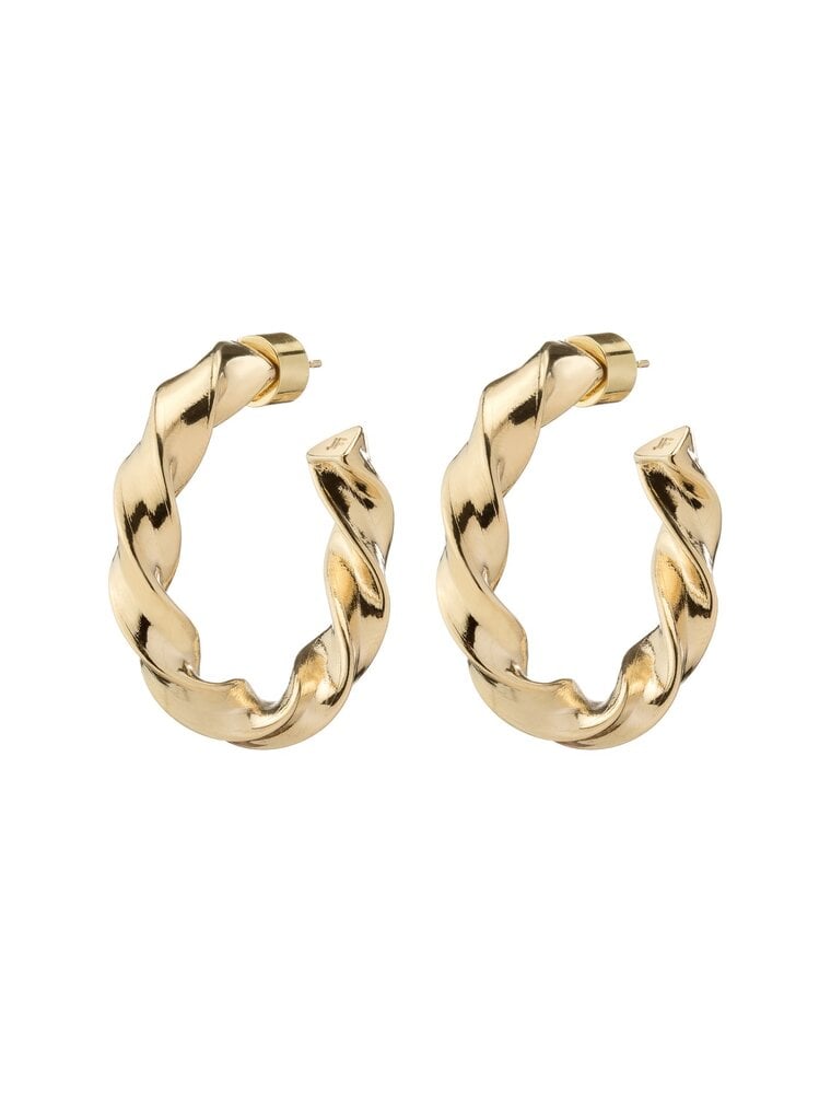 Jennifer Fisher MINI TWISTED KARLA HOOPS