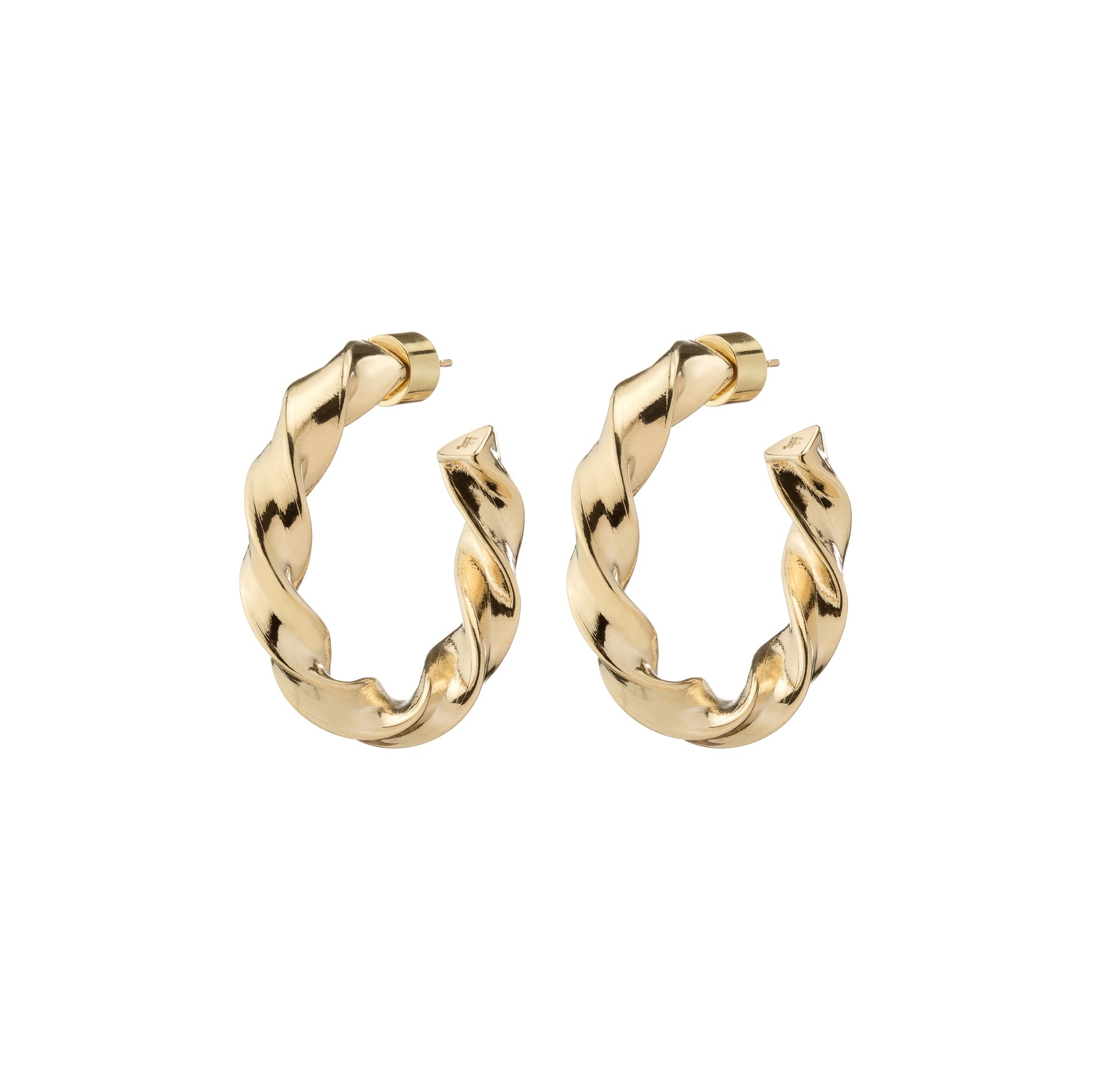 MINI TWISTED KARLA HOOPS - Roan