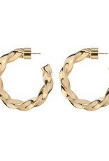 Jennifer Fisher MINI TWISTED KARLA HOOPS