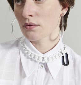 Rachel Comey Mini Pezzi Necklace White