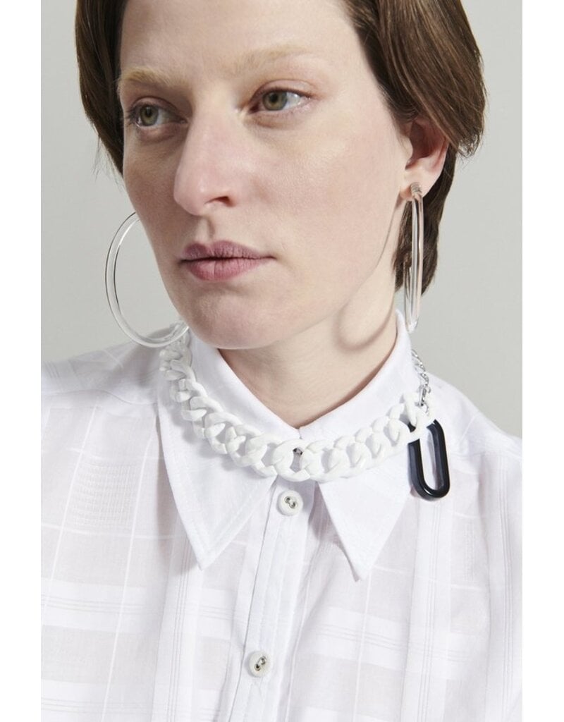 Rachel Comey Mini Pezzi Necklace White