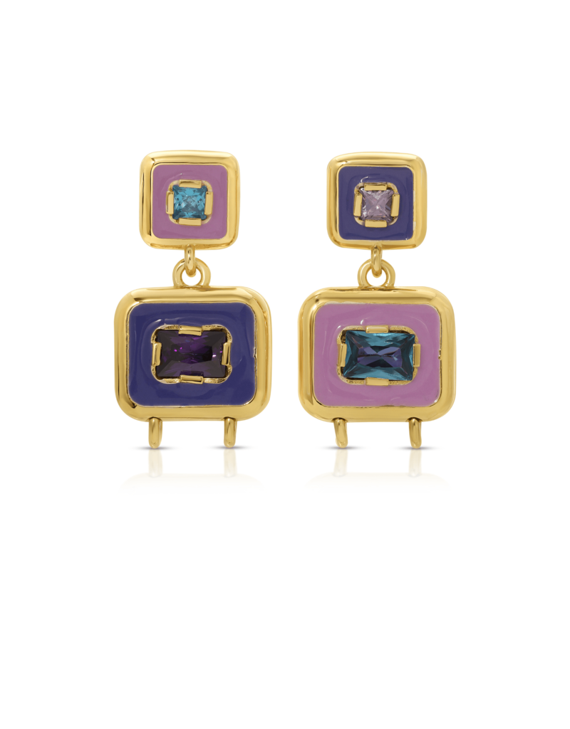 Monbouquette DREAMER SNAPBACK EARRINGS