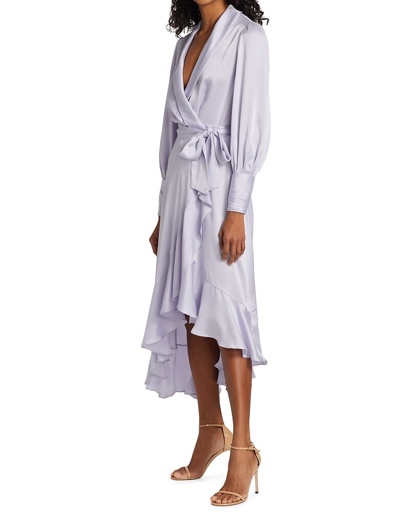 Zimmermann SILK WRAP MIDI DRESS ( 2 COLORS )