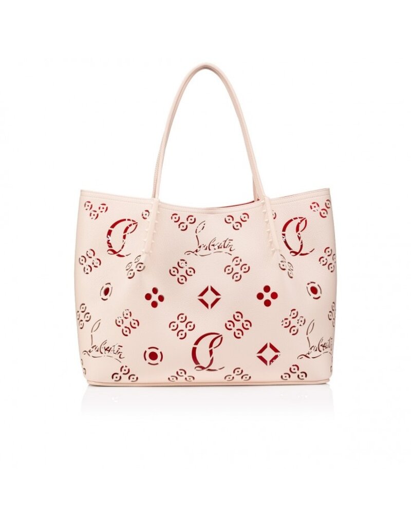 Louis Vuitton and Christian Louboutin Red Monogram Canvas and Calf