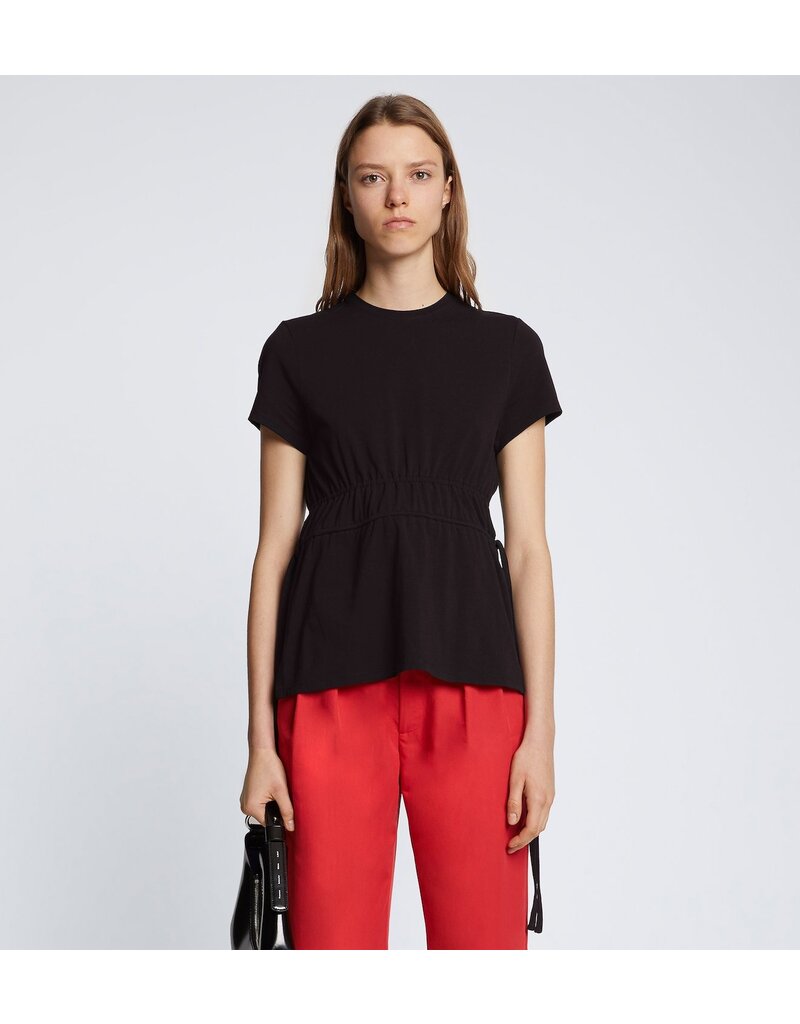 Proenza Schouler RUCHED SIDE TIE T-SHIRT (2 COLORS)