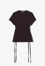 Proenza Schouler RUCHED SIDE TIE T-SHIRT (2 COLORS)