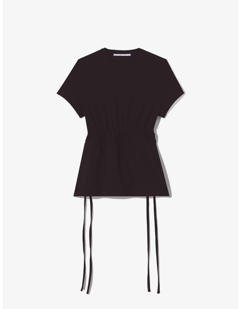 Proenza Schouler RUCHED SIDE TIE T-SHIRT (2 COLORS)