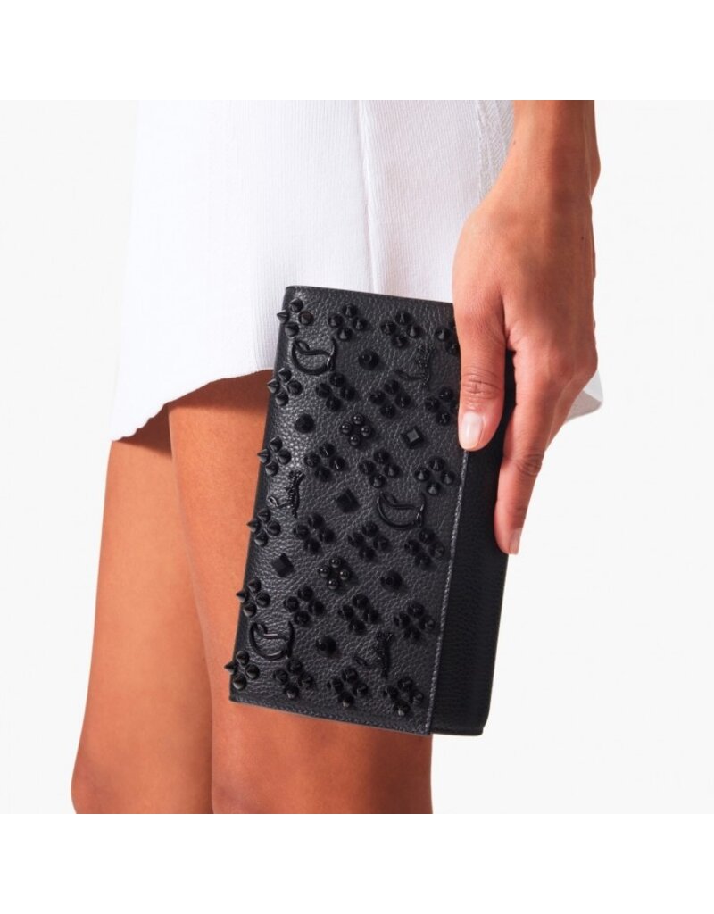 Paloma - Wallet - Calf leather - Black - Christian Louboutin