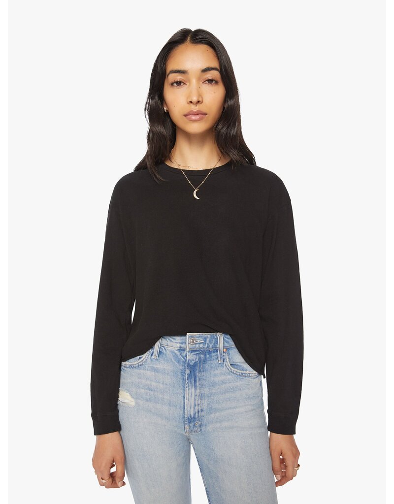 Mother THE L/S SLOUCHY CUT OFF (2 COLORS)