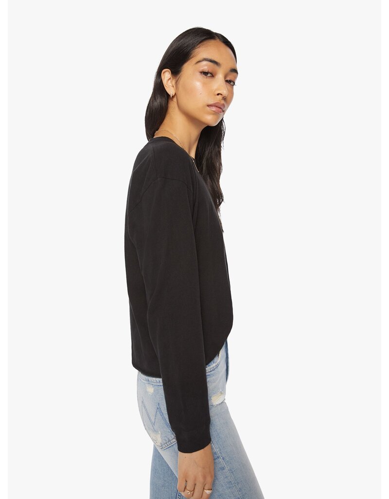 Mother THE L/S SLOUCHY CUT OFF (2 COLORS)