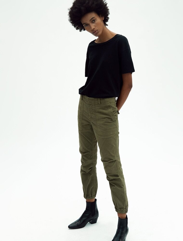 Nili Lotan CROPPED MILITARY PANT