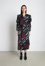 Stella Nova Wrap Tie Print Dress