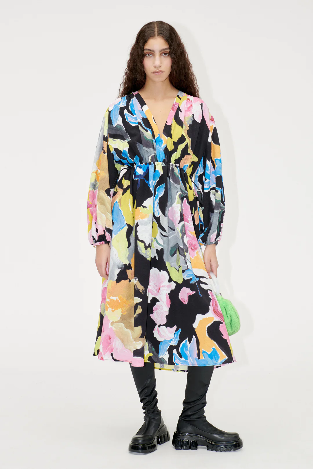 Stine goya floral dress top