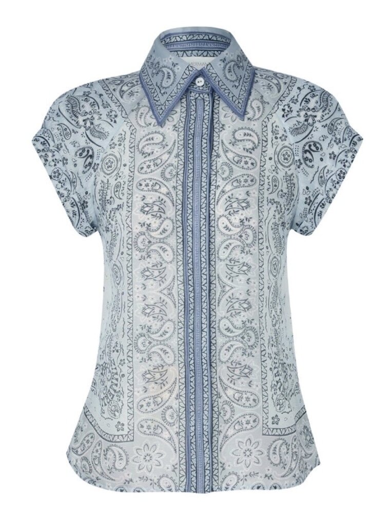 Zimmermann Matchmaker Fitted Blouse