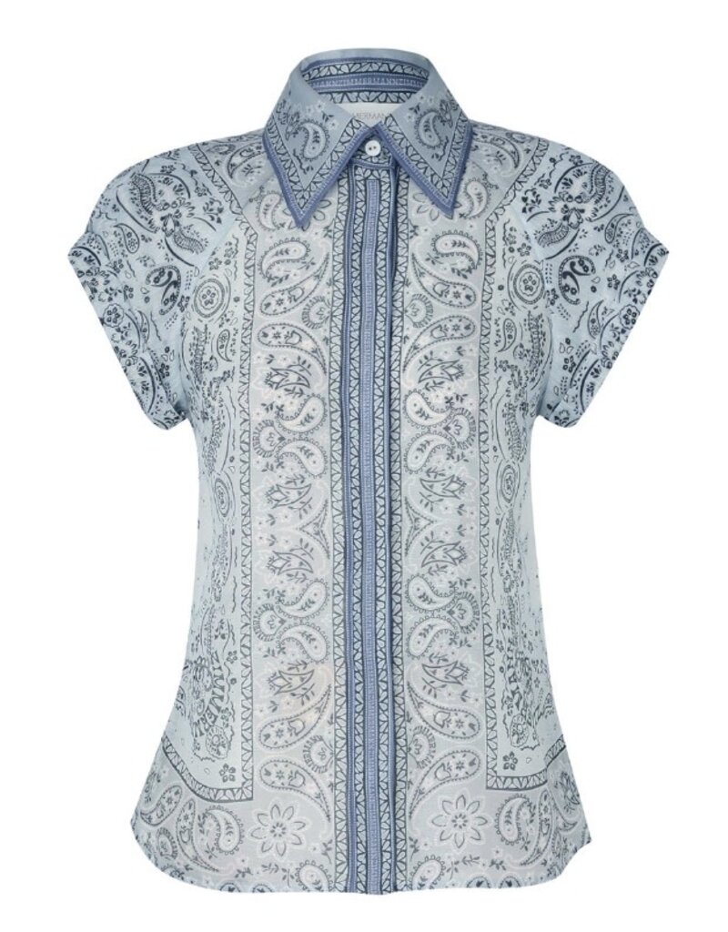 Zimmermann Matchmaker Fitted Blouse