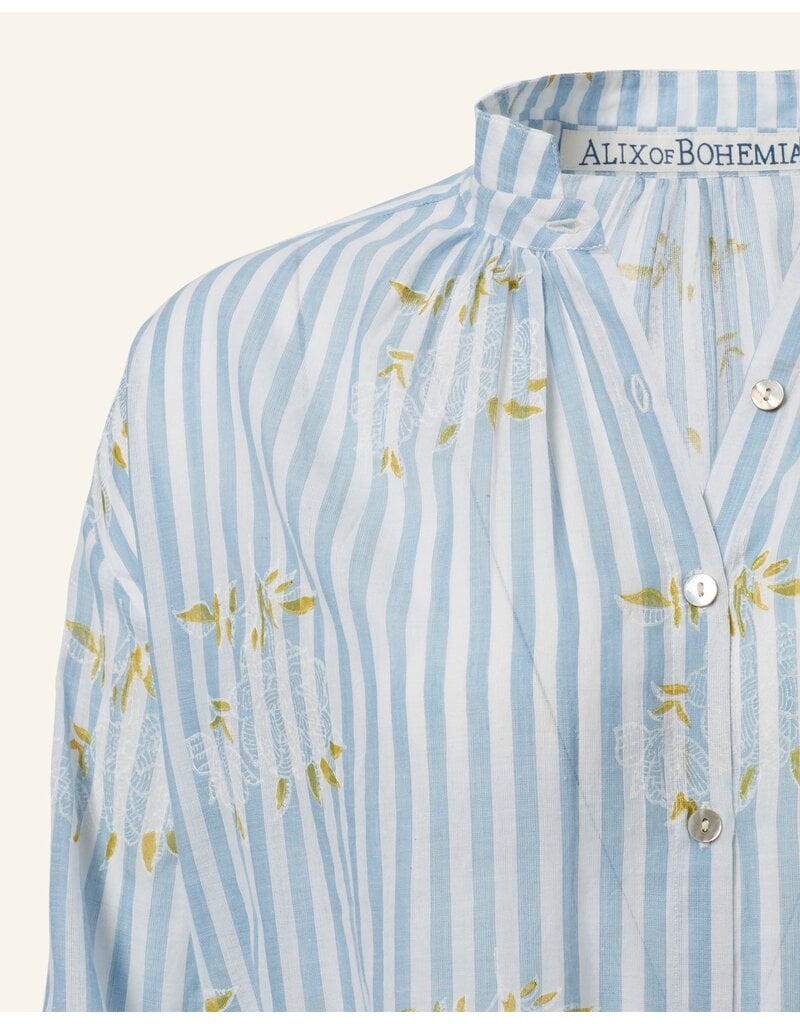 Alix of Bohemia Kiki Magnolia Stripe Shirt