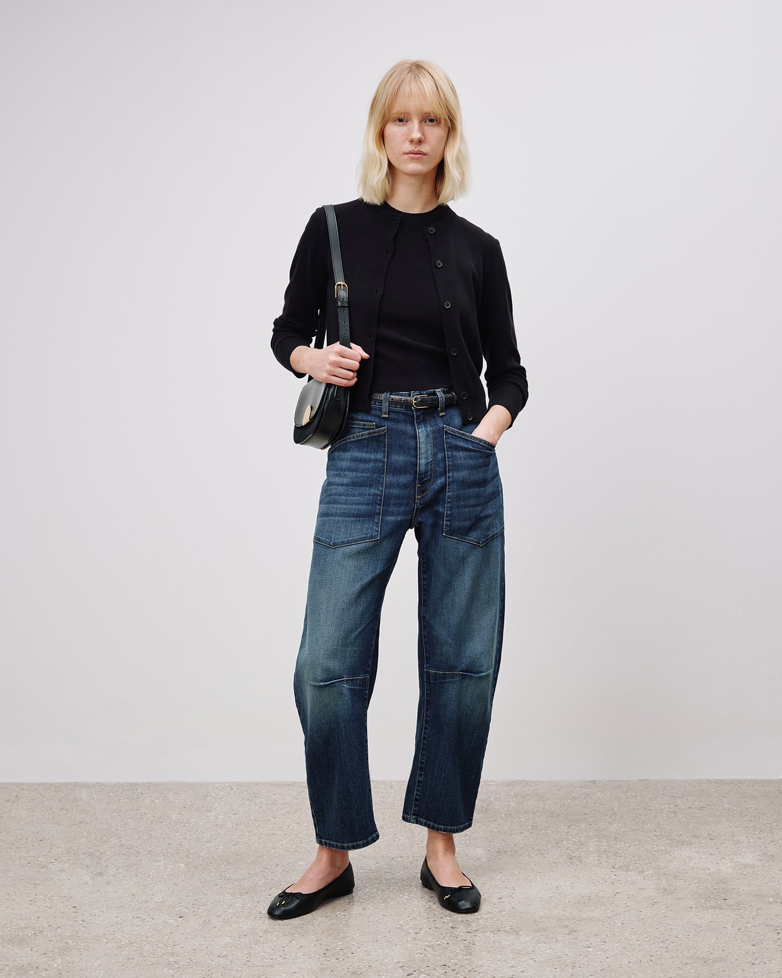 デニム・ジーパン Nili Lotan High Waist Bootcut Jeans BOOT CUT JEAN | Nili Lotan