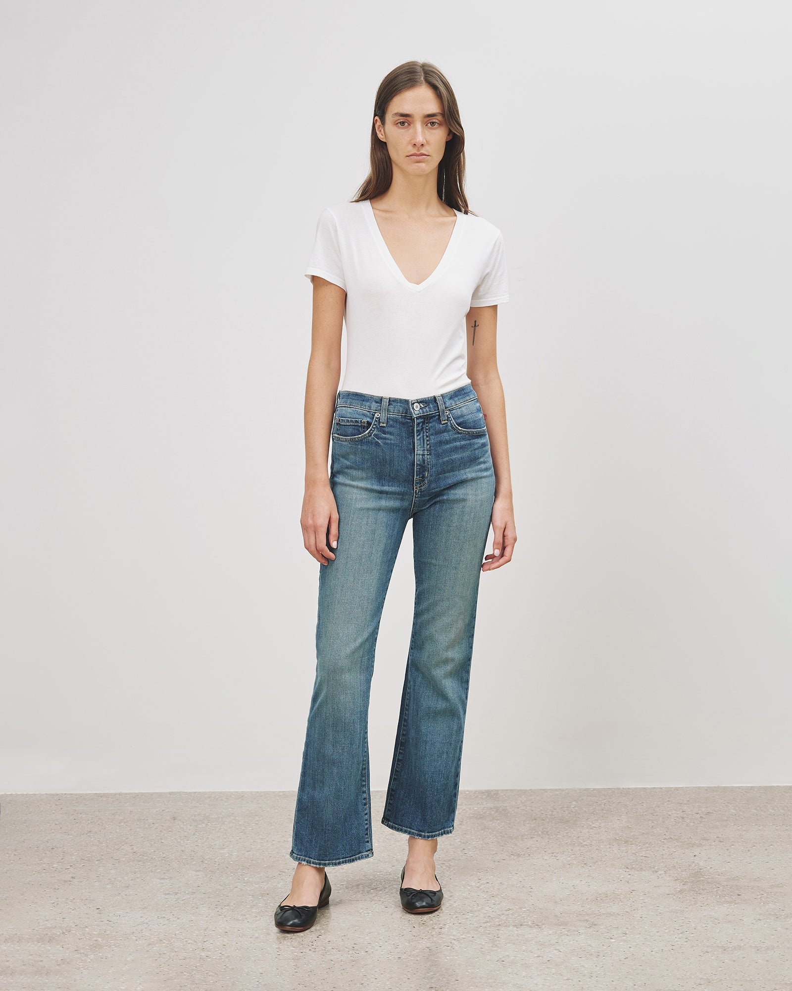 Boot Cut Jean classic wash - Roan