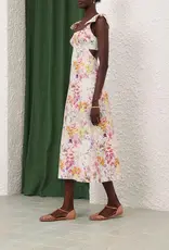 Zimmermann Harmony Tie Shoulder Midi