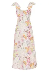 Zimmermann Harmony Tie Shoulder Midi