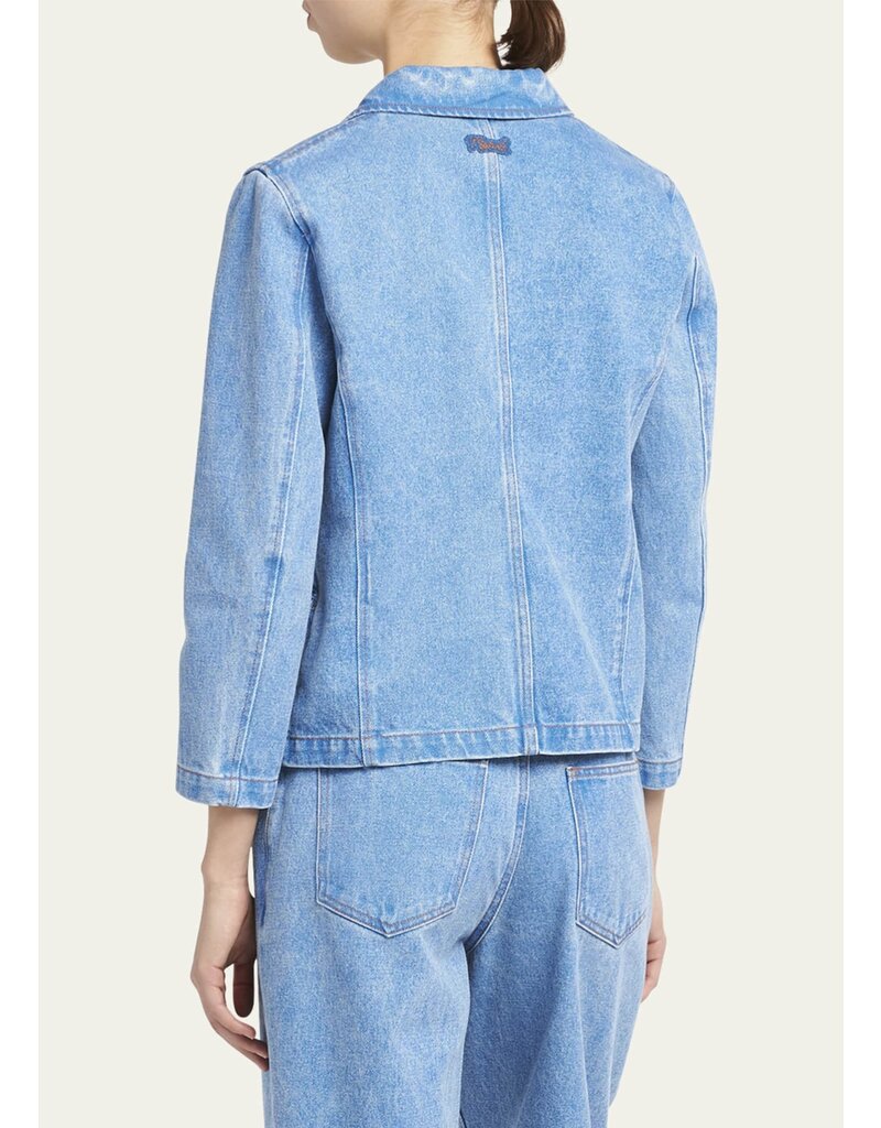 Marni Bleached Organic Denim Blazer