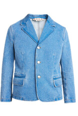 Marni Bleached Organic Denim Blazer