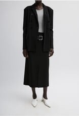 Tibi Wren Crepe Knit Fitted Blazer