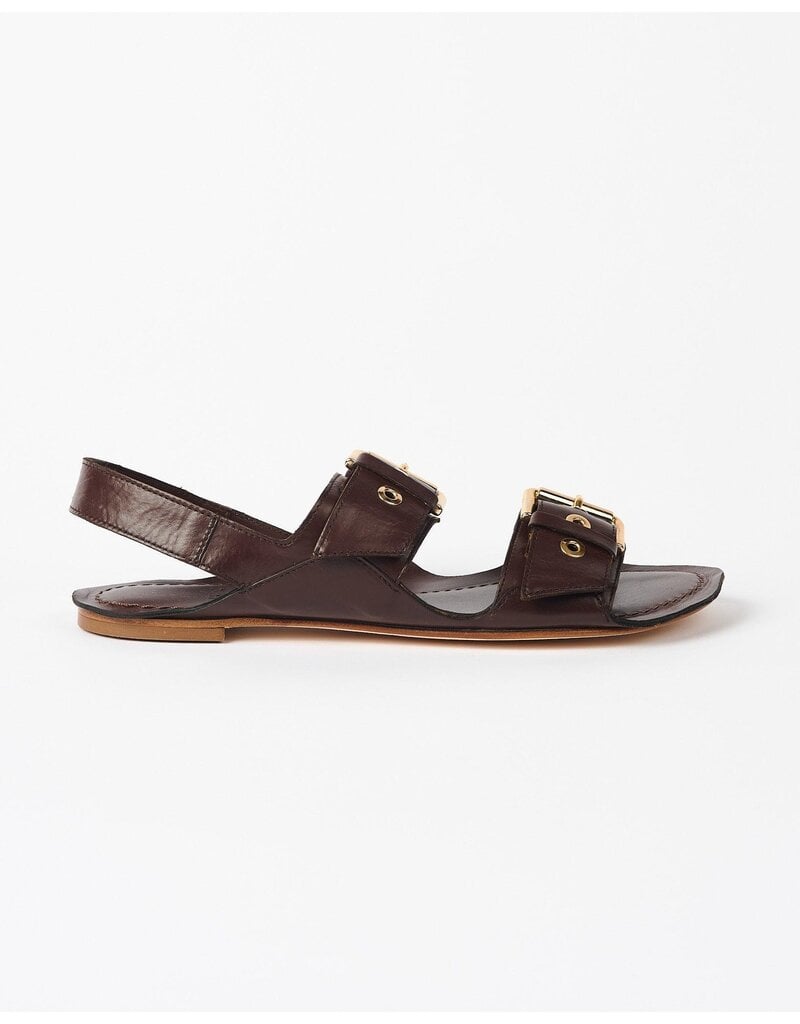 JAMIE HALLER The Double Buckle Sandal