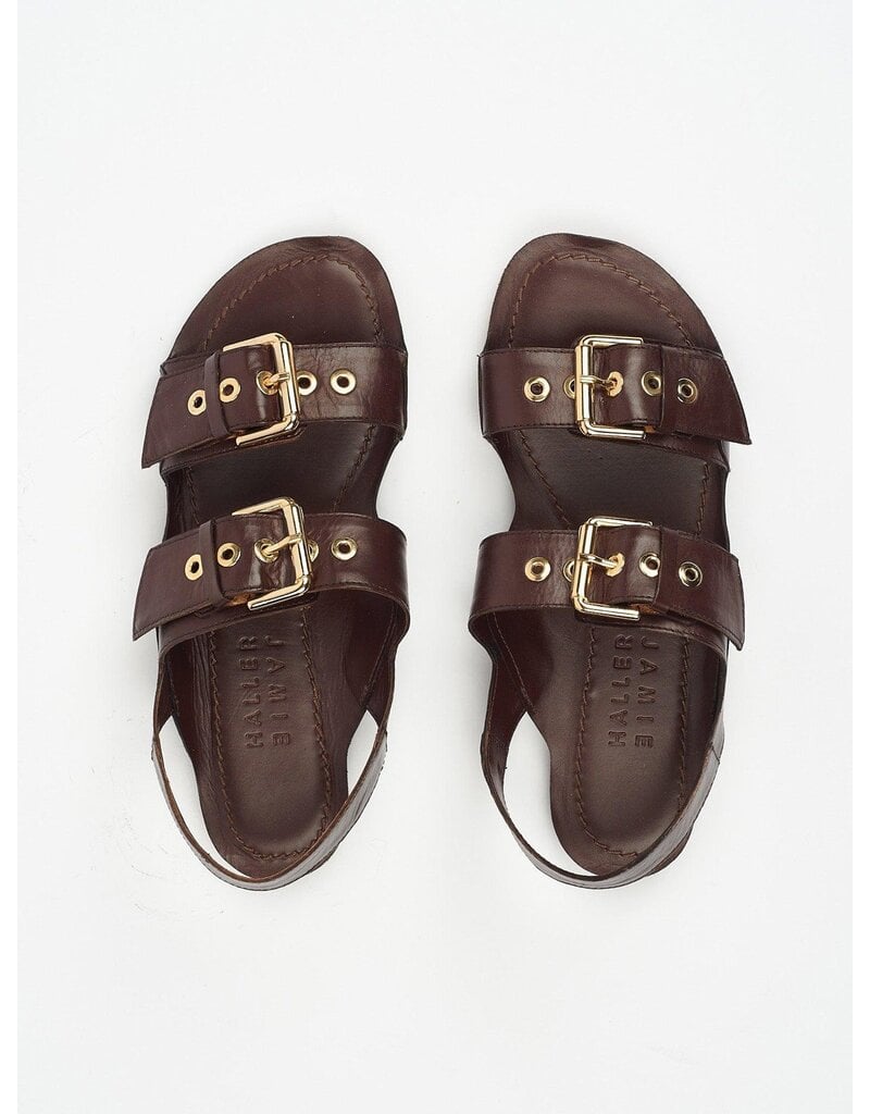 JAMIE HALLER The Double Buckle Sandal