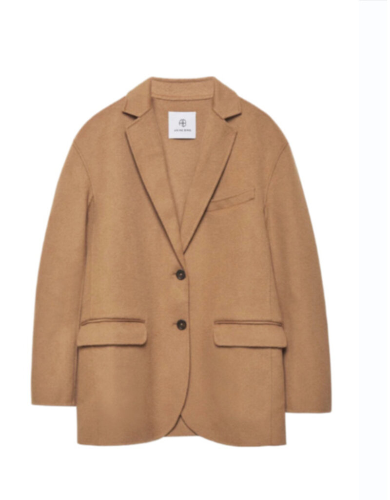 ANINE BING Cashmere Blend Quinn Blazer