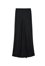 ANINE BING Bar Silk Maxi Skirt
