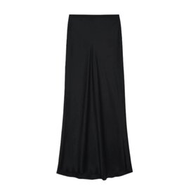 ANINE BING Bar Silk Maxi Skirt