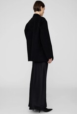 ANINE BING Bar Silk Maxi Skirt