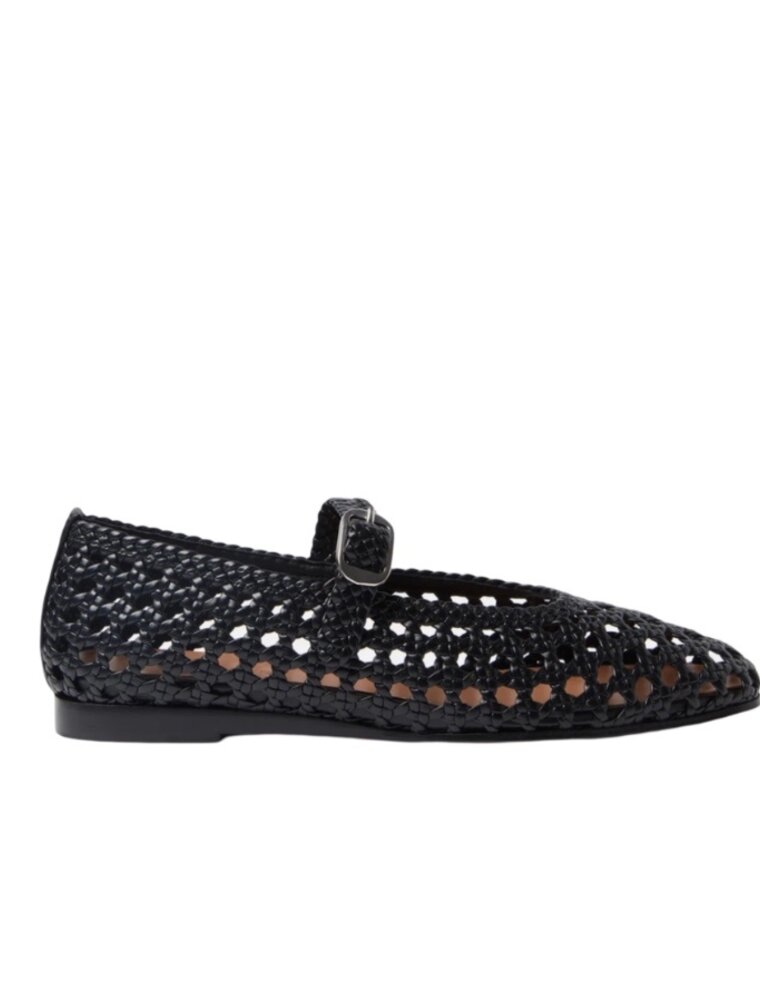LE MONDE BÉRYL Mary Jane Woven Leather
