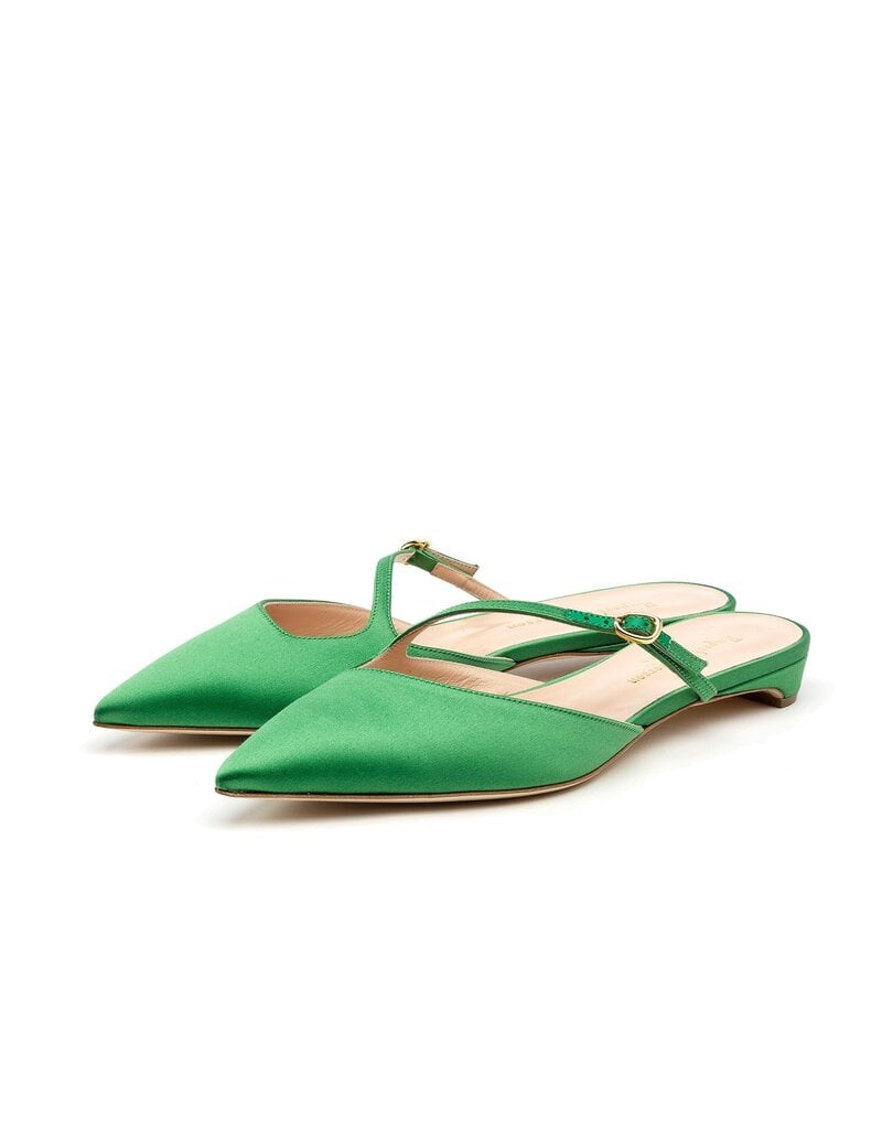 Rupert Sanderson Velma Satin Flat
