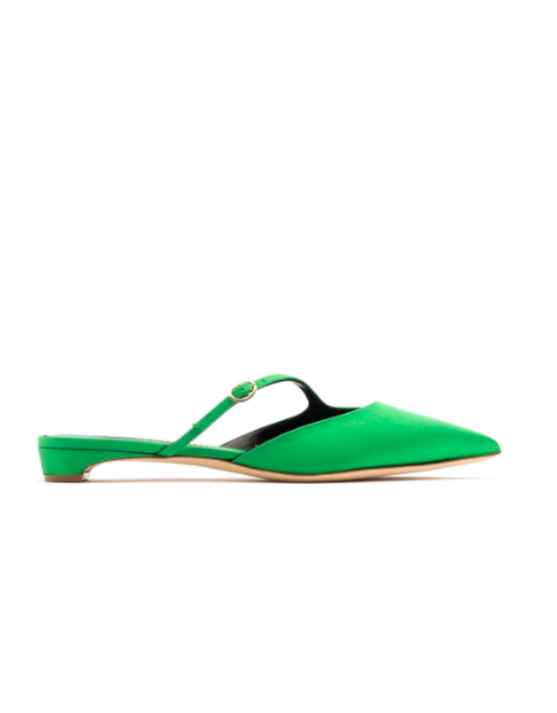 Rupert Sanderson Velma Satin Flat