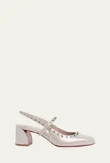 Christian Louboutin Janispikes Patent Slingback